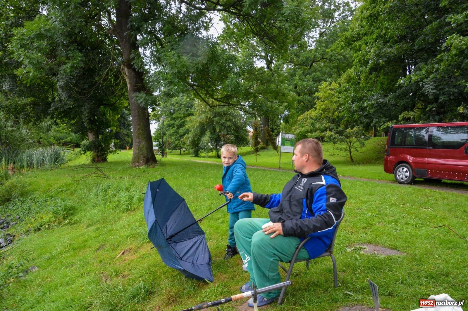 Zdjęcie w galerii na portalu naszraciborz.pl: Dawid Skatuła wygrał wędkarskie zawody spławikowe w Krowiarkach wiadomości z regionu