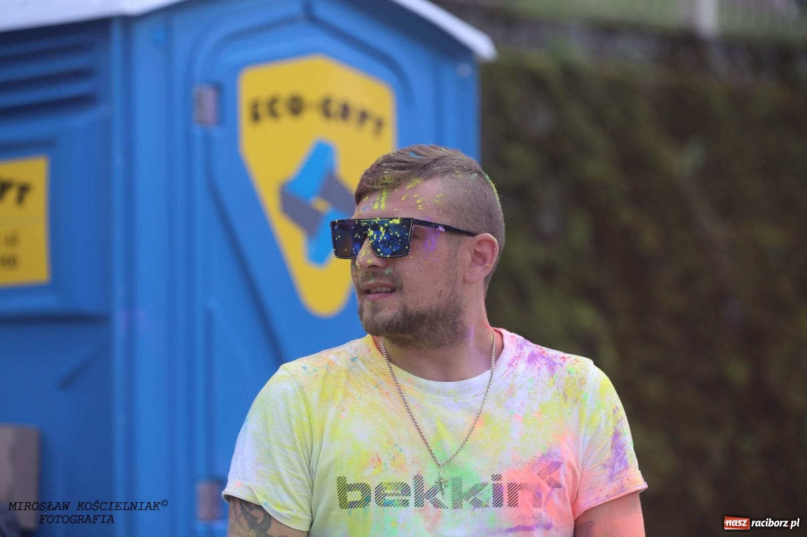 Zdjęcie w galerii na portalu naszraciborz.pl: Holi Święto Kolorów na raciborskich bulwarach [FOTO] wiadomości z regionu