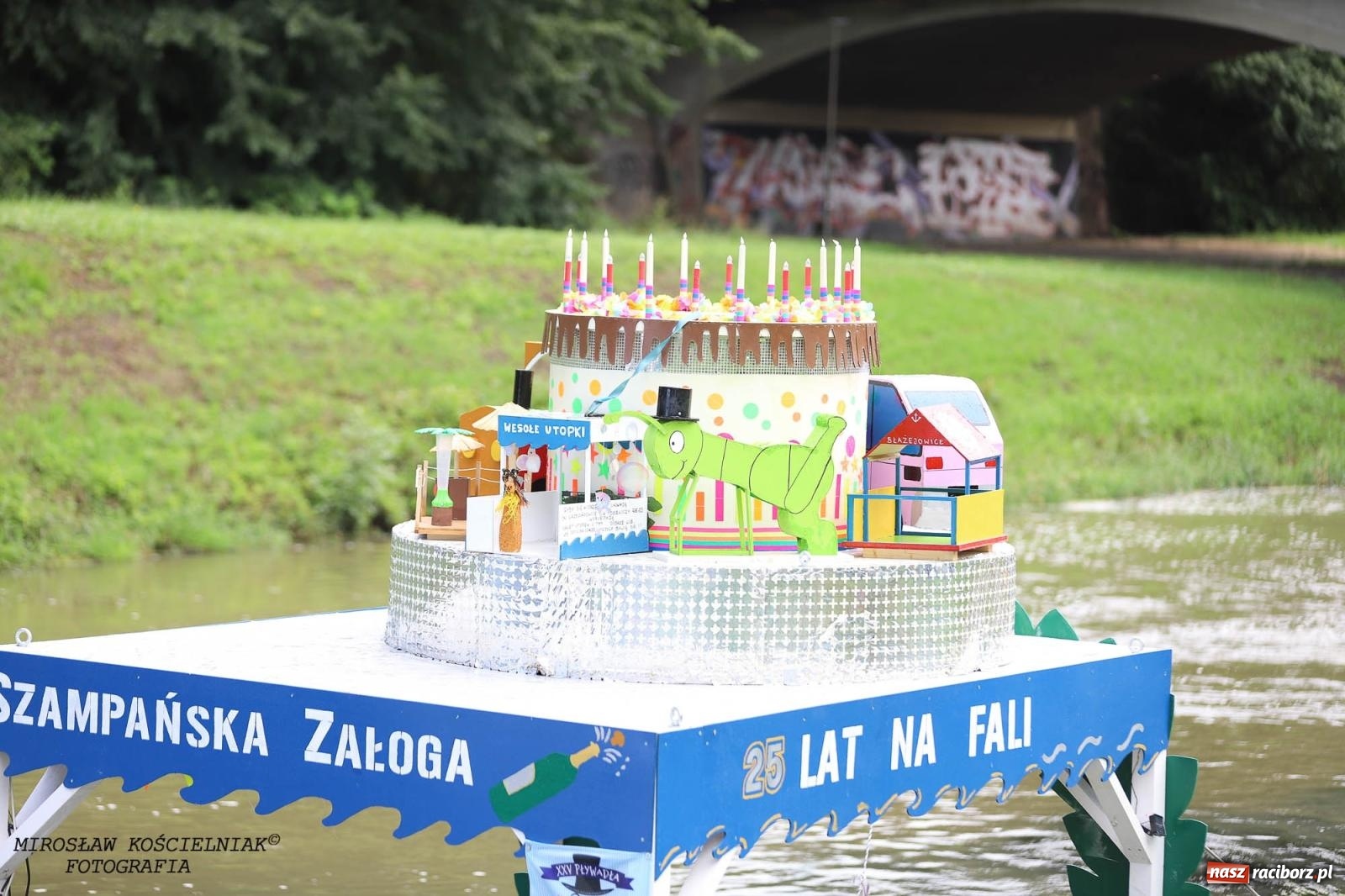 Zdjęcie w galerii na portalu naszraciborz.pl: Pływadło 2024 na bis! Tak to wyglądało w Raciborzu [FOTO] wiadomości z regionu