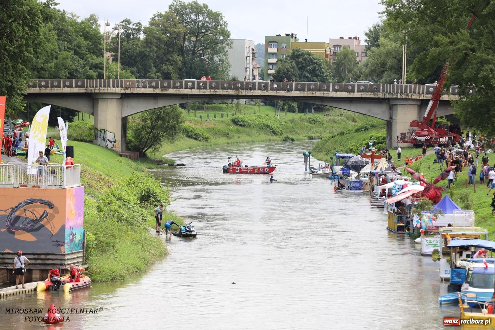 Zdjęcie w galerii na portalu naszraciborz.pl: Pływadło 2024 na bis! Tak to wyglądało w Raciborzu [FOTO] wiadomości z regionu