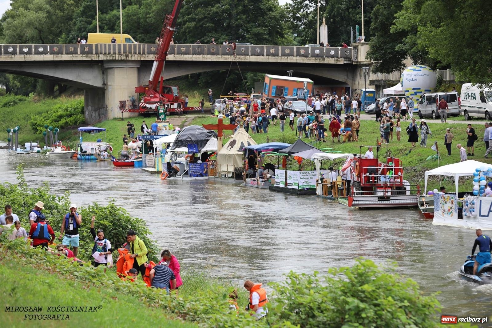 Zdjęcie w galerii na portalu naszraciborz.pl: Pływadło 2024 na bis! Tak to wyglądało w Raciborzu [FOTO] wiadomości z regionu