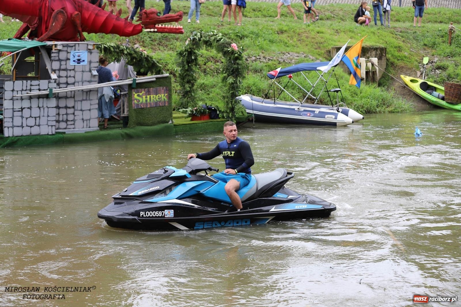 Zdjęcie w galerii na portalu naszraciborz.pl: Pływadło 2024 na bis! Tak to wyglądało w Raciborzu [FOTO] wiadomości z regionu