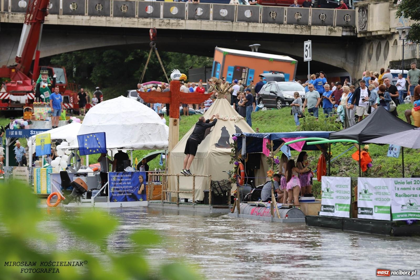 Zdjęcie w galerii na portalu naszraciborz.pl: Pływadło 2024 na bis! Tak to wyglądało w Raciborzu [FOTO] wiadomości z regionu