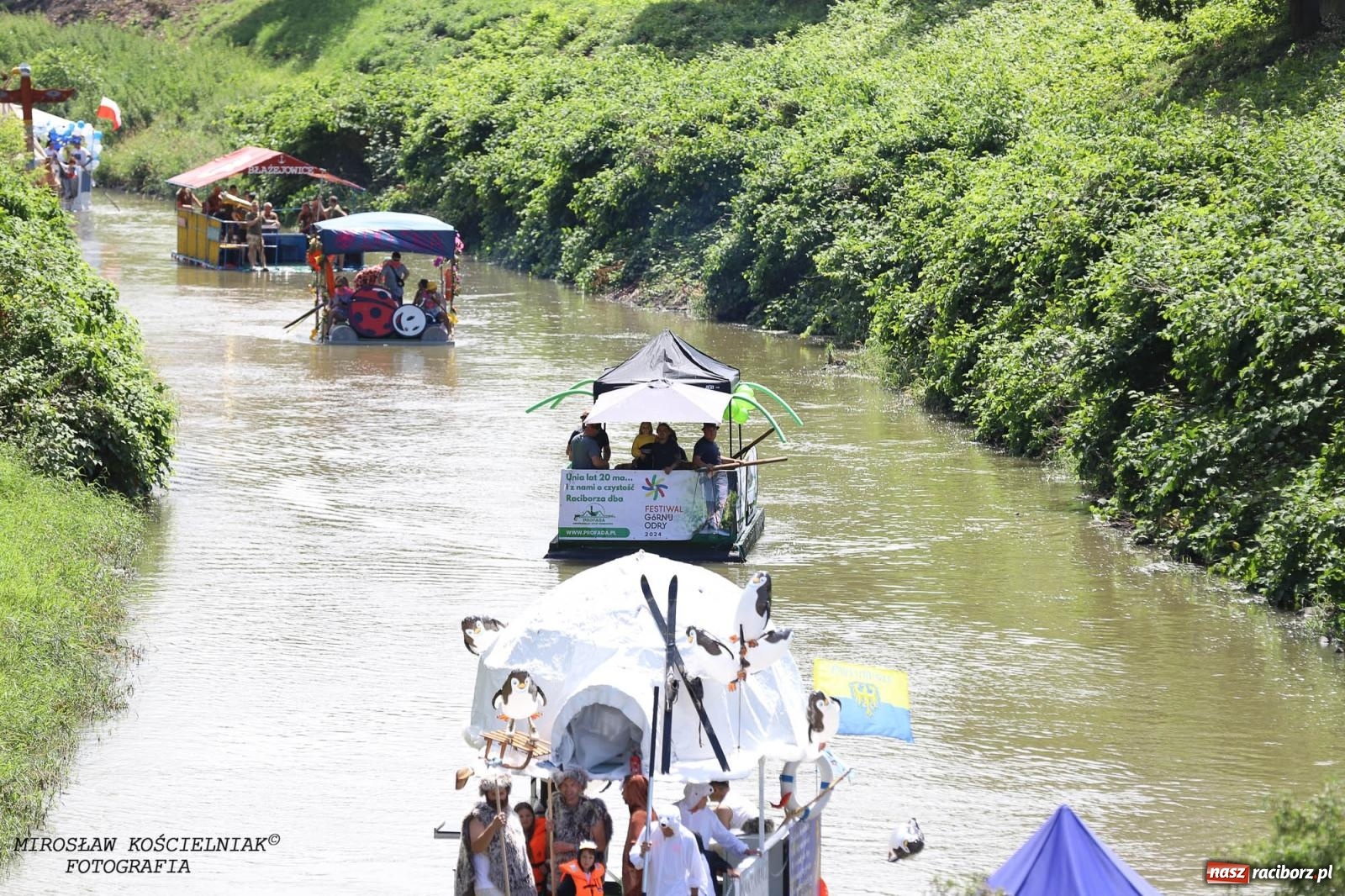 Zdjęcie w galerii na portalu naszraciborz.pl: Pływadło 2024 na bis! Tak to wyglądało w Raciborzu [FOTO] wiadomości z regionu