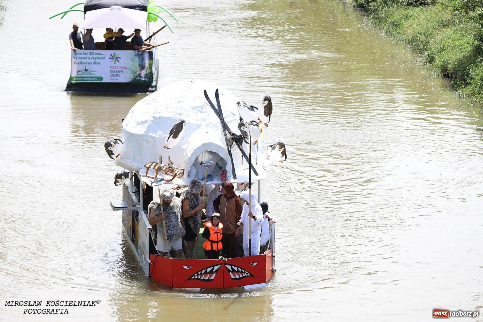Zdjęcie w galerii na portalu naszraciborz.pl: Pływadło 2024 na bis! Tak to wyglądało w Raciborzu [FOTO] wiadomości z regionu