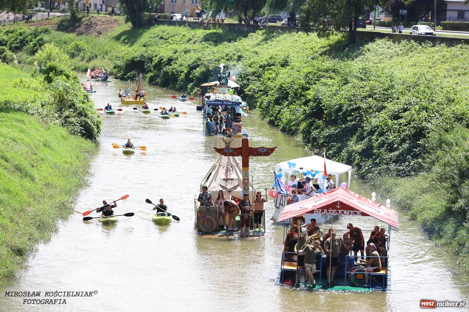 Zdjęcie w galerii na portalu naszraciborz.pl: Pływadło 2024 na bis! Tak to wyglądało w Raciborzu [FOTO] wiadomości z regionu