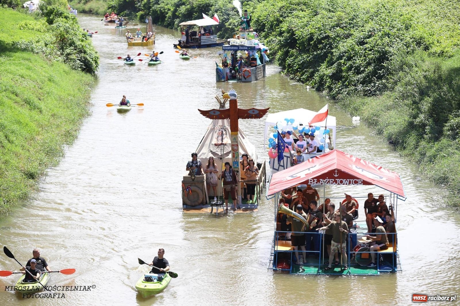 Zdjęcie w galerii na portalu naszraciborz.pl: Pływadło 2024 na bis! Tak to wyglądało w Raciborzu [FOTO] wiadomości z regionu