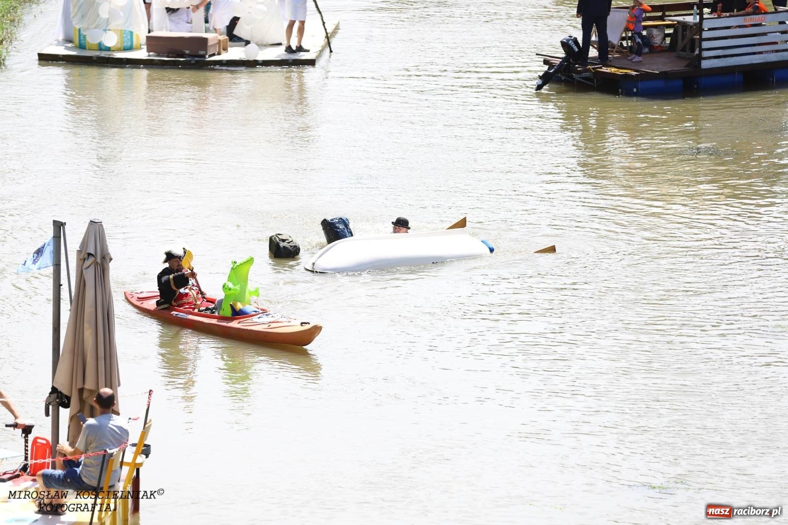 Zdjęcie w galerii na portalu naszraciborz.pl: Pływadło 2024 na bis! Tak to wyglądało w Raciborzu [FOTO] wiadomości z regionu