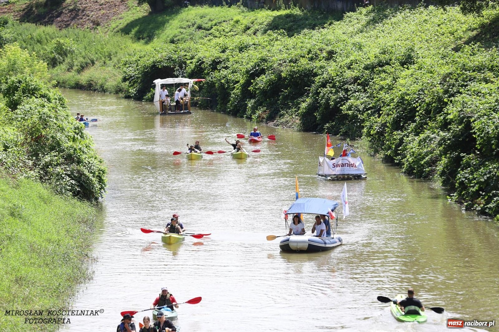 Zdjęcie w galerii na portalu naszraciborz.pl: Pływadło 2024 na bis! Tak to wyglądało w Raciborzu [FOTO] wiadomości z regionu