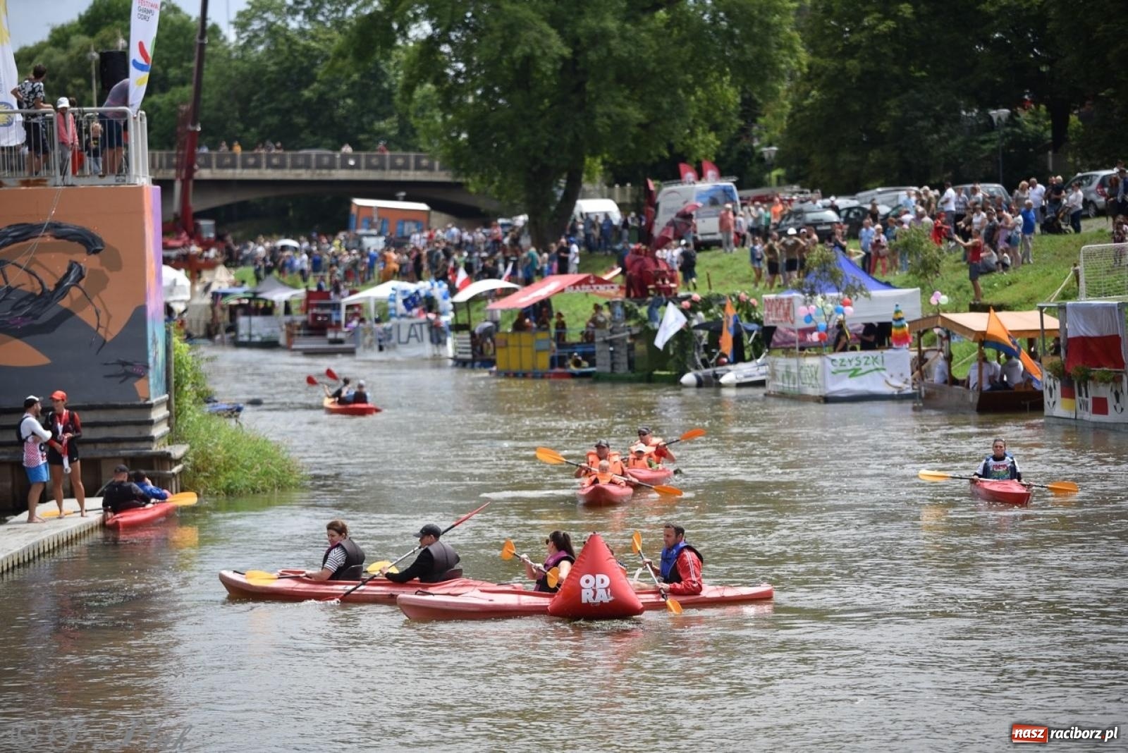 Zdjęcie w galerii na portalu naszraciborz.pl: Pływadło 2024 na bis! Tak to wyglądało w Raciborzu [FOTO] wiadomości z regionu