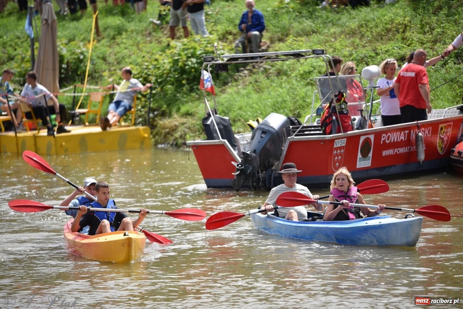 Zdjęcie w galerii na portalu naszraciborz.pl: Pływadło 2024 na bis! Tak to wyglądało w Raciborzu [FOTO] wiadomości z regionu