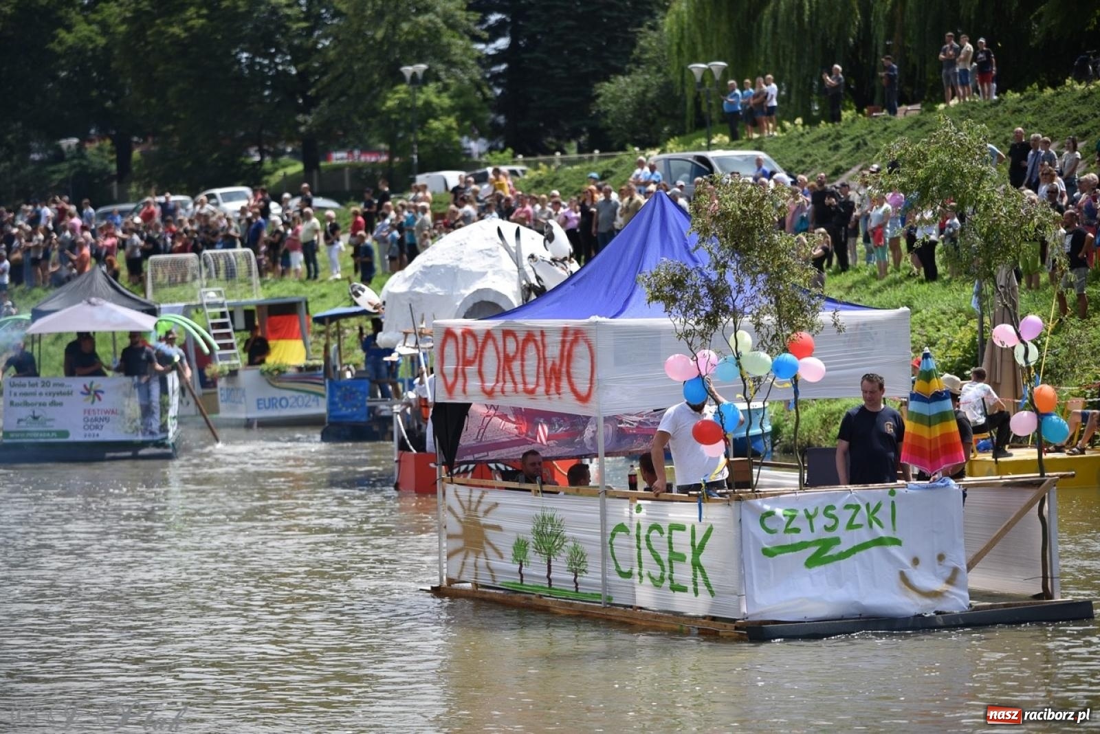 Zdjęcie w galerii na portalu naszraciborz.pl: Pływadło 2024 na bis! Tak to wyglądało w Raciborzu [FOTO] wiadomości z regionu