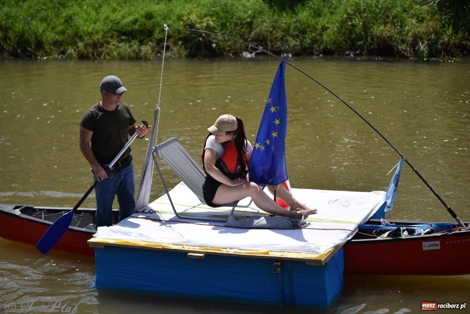 Zdjęcie w galerii na portalu naszraciborz.pl: Pływadło 2024 na bis! Tak to wyglądało w Raciborzu [FOTO] wiadomości z regionu