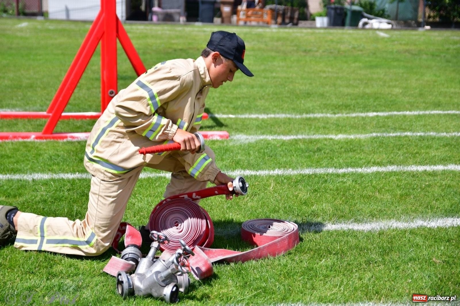 Zdjęcie w galerii na portalu naszraciborz.pl: Markowice zgarnęły całą pulę. Miejskie zawody sportowo-pożarnicze w Studziennej FOTO i WIDEO] wiadomości z regionu