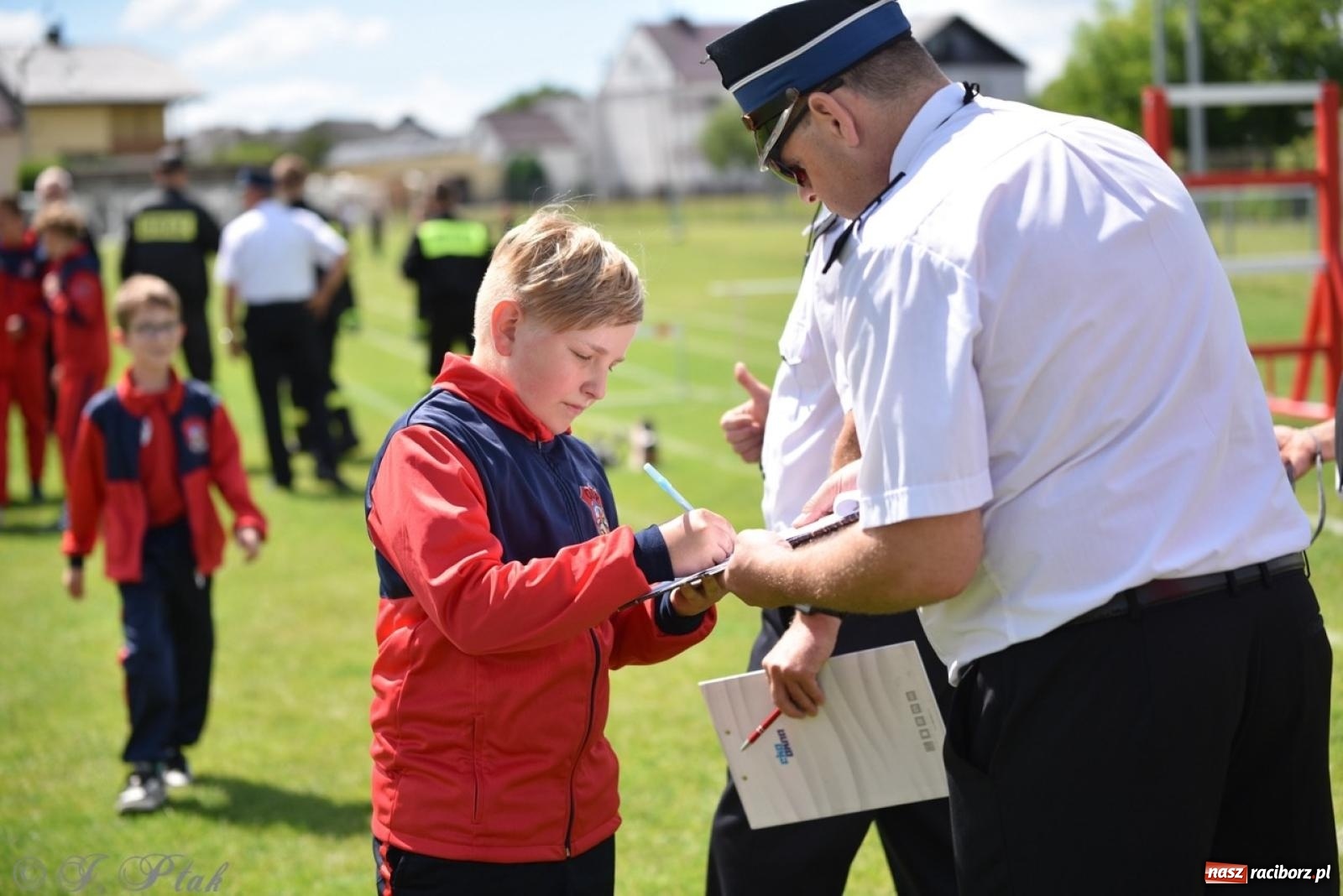 Zdjęcie w galerii na portalu naszraciborz.pl: Markowice zgarnęły całą pulę. Miejskie zawody sportowo-pożarnicze w Studziennej FOTO i WIDEO] wiadomości z regionu