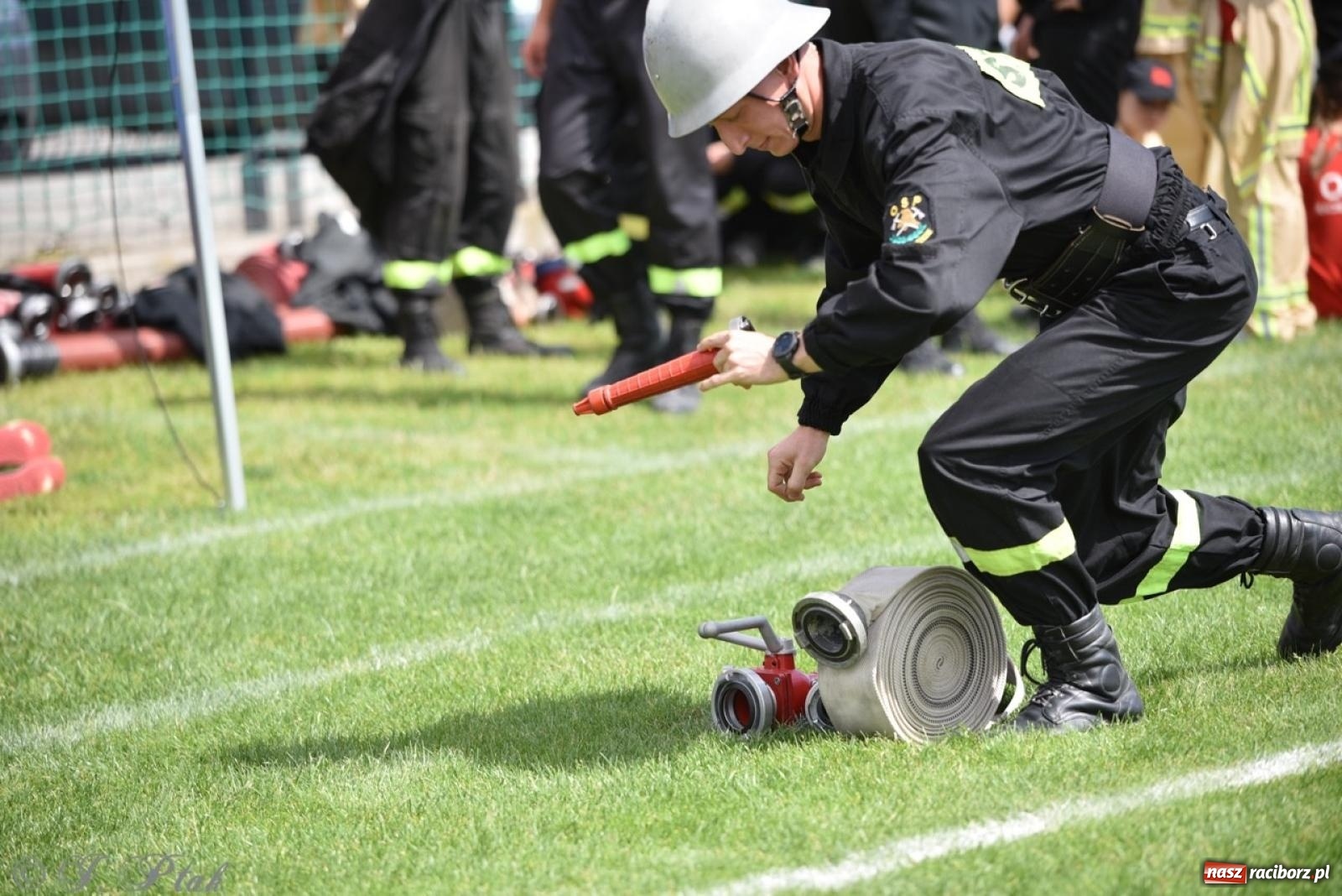 Zdjęcie w galerii na portalu naszraciborz.pl: Markowice zgarnęły całą pulę. Miejskie zawody sportowo-pożarnicze w Studziennej FOTO i WIDEO] wiadomości z regionu