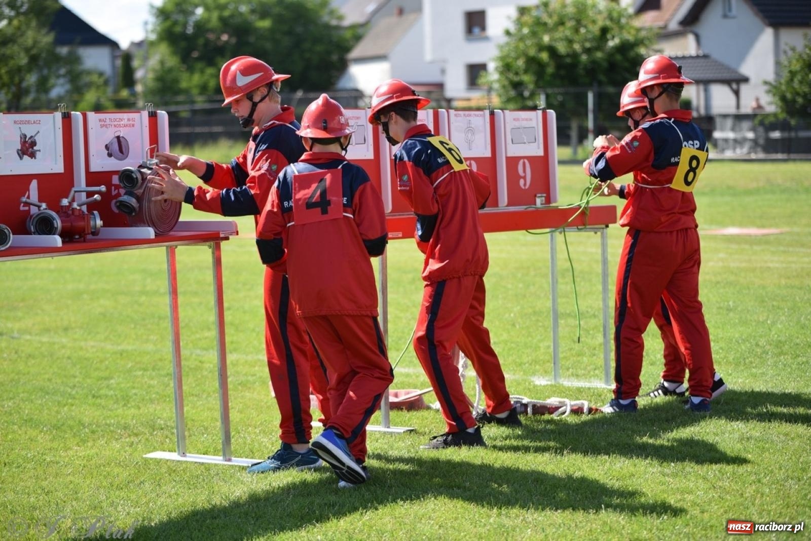 Zdjęcie w galerii na portalu naszraciborz.pl: Markowice zgarnęły całą pulę. Miejskie zawody sportowo-pożarnicze w Studziennej FOTO i WIDEO] wiadomości z regionu