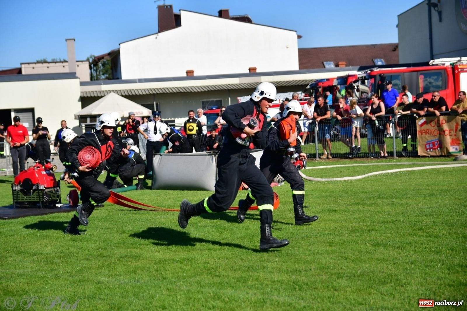 Zdjęcie w galerii na portalu naszraciborz.pl: Markowice zgarnęły całą pulę. Miejskie zawody sportowo-pożarnicze w Studziennej FOTO i WIDEO] wiadomości z regionu