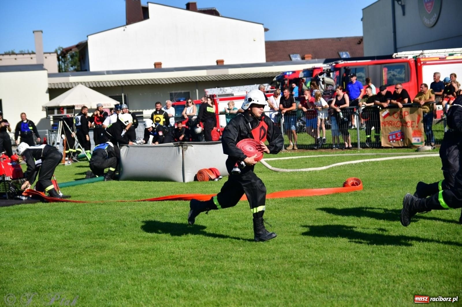 Zdjęcie w galerii na portalu naszraciborz.pl: Markowice zgarnęły całą pulę. Miejskie zawody sportowo-pożarnicze w Studziennej FOTO i WIDEO] wiadomości z regionu