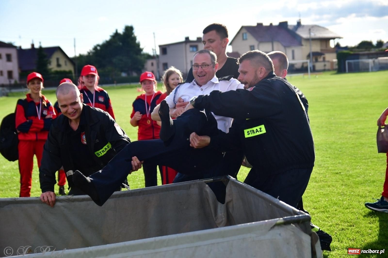 Zdjęcie w galerii na portalu naszraciborz.pl: Markowice zgarnęły całą pulę. Miejskie zawody sportowo-pożarnicze w Studziennej FOTO i WIDEO] wiadomości z regionu