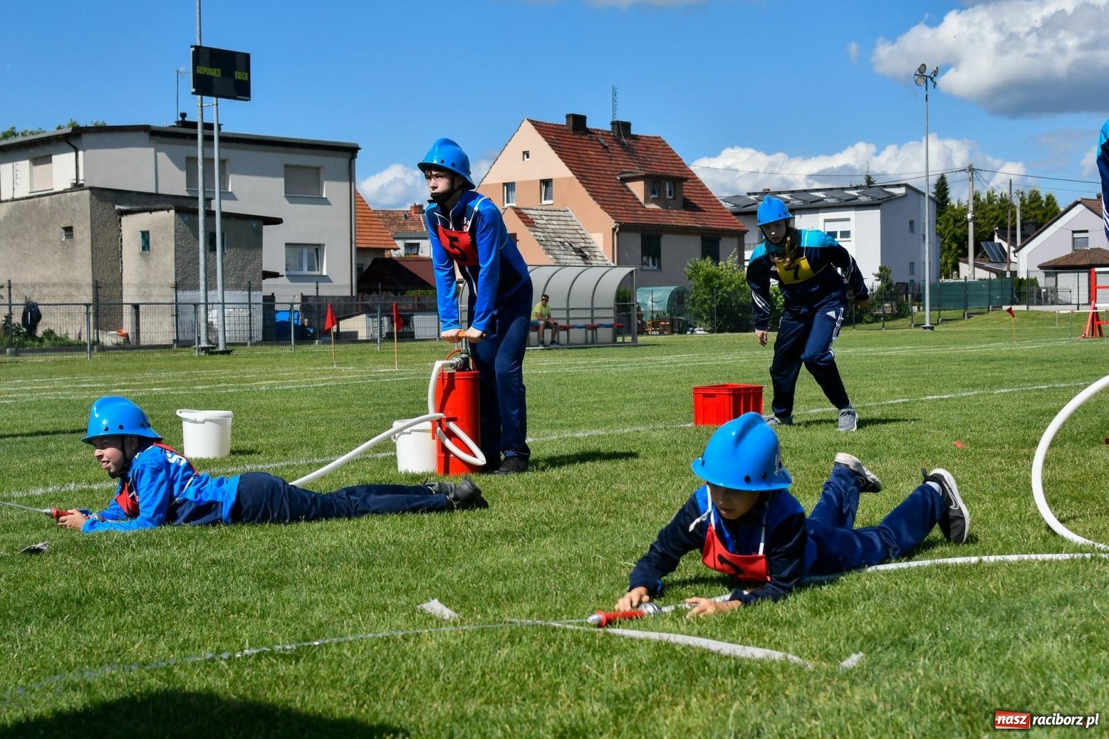 Zdjęcie w galerii na portalu naszraciborz.pl: Markowice zgarnęły całą pulę. Miejskie zawody sportowo-pożarnicze w Studziennej FOTO i WIDEO] wiadomości z regionu