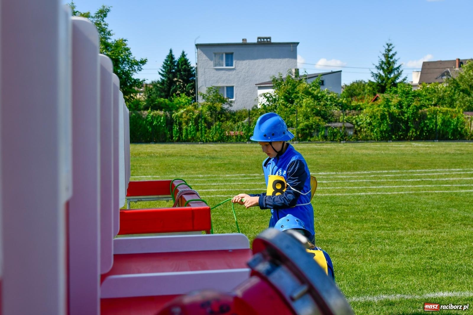 Zdjęcie w galerii na portalu naszraciborz.pl: Markowice zgarnęły całą pulę. Miejskie zawody sportowo-pożarnicze w Studziennej FOTO i WIDEO] wiadomości z regionu
