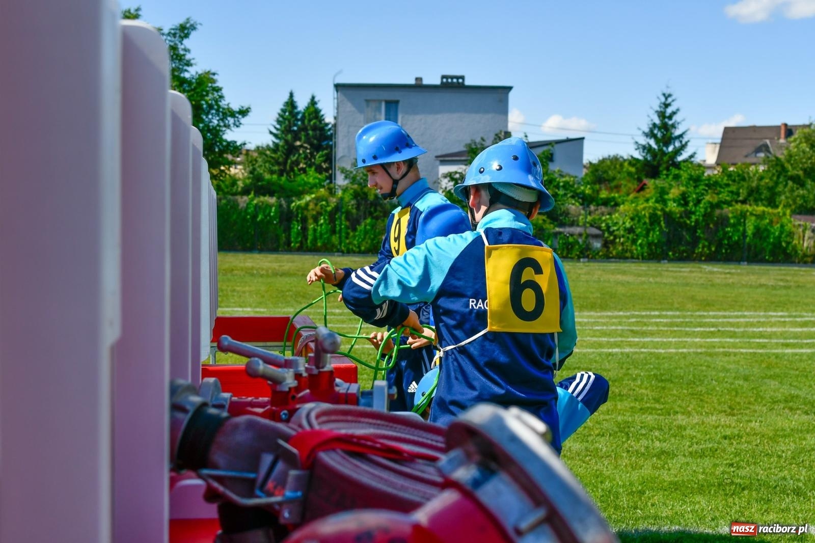 Zdjęcie w galerii na portalu naszraciborz.pl: Markowice zgarnęły całą pulę. Miejskie zawody sportowo-pożarnicze w Studziennej FOTO i WIDEO] wiadomości z regionu