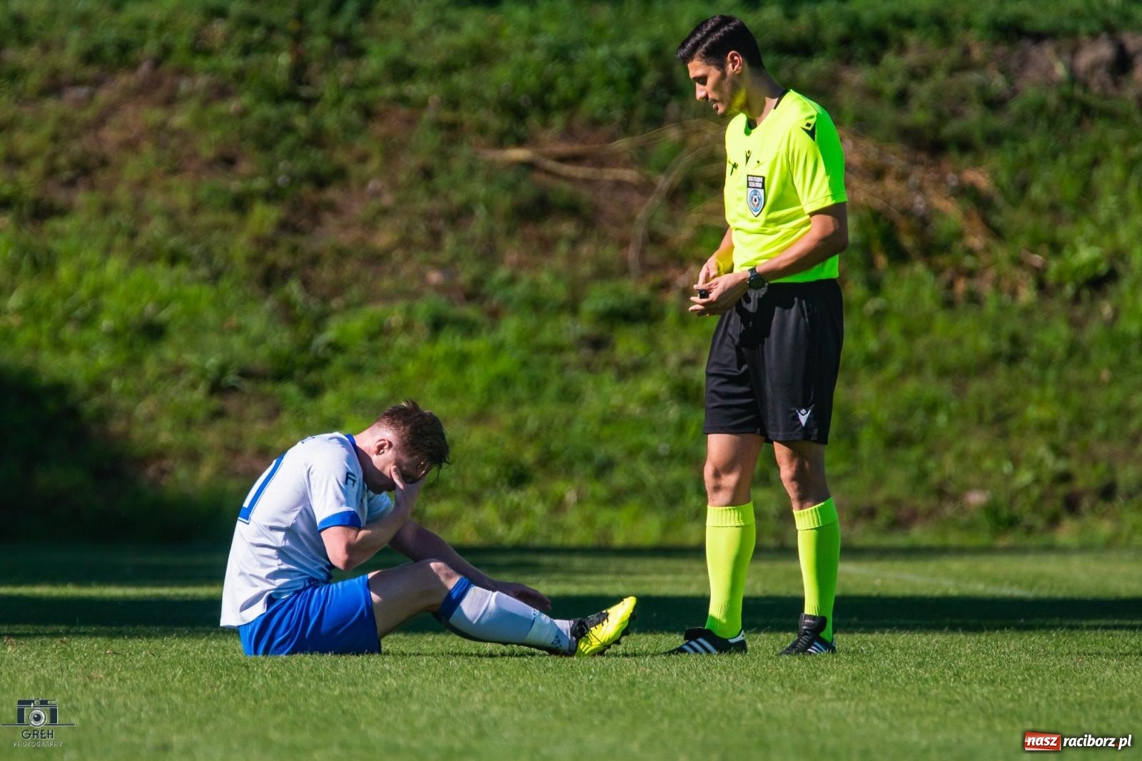 Zdjęcie w galerii na portalu naszraciborz.pl: Unia Racibórz kontra Naprzód Syrynia. Podział punktów na zakończenie sezonu [FOTO] wiadomości z regionu