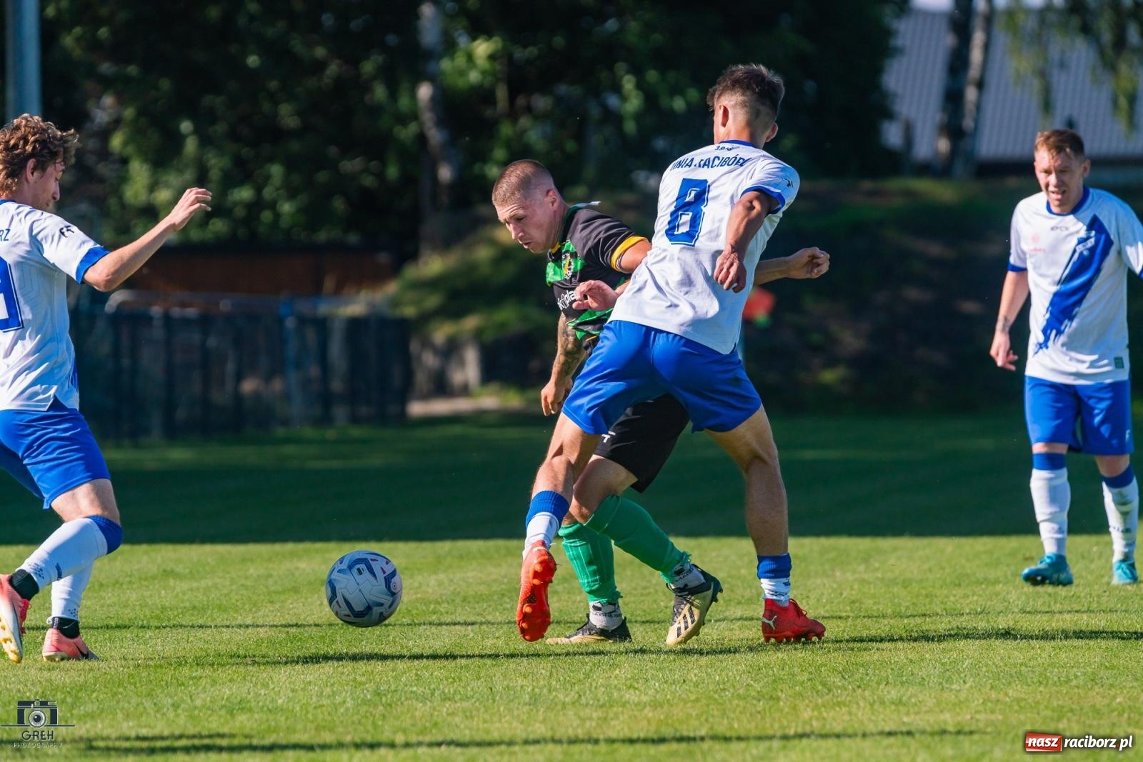 Zdjęcie w galerii na portalu naszraciborz.pl: Unia Racibórz kontra Naprzód Syrynia. Podział punktów na zakończenie sezonu [FOTO] wiadomości z regionu