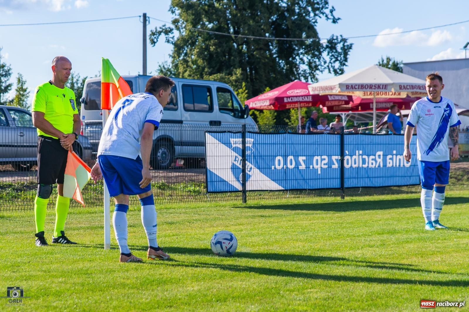 Zdjęcie w galerii na portalu naszraciborz.pl: Unia Racibórz kontra Naprzód Syrynia. Podział punktów na zakończenie sezonu [FOTO] wiadomości z regionu