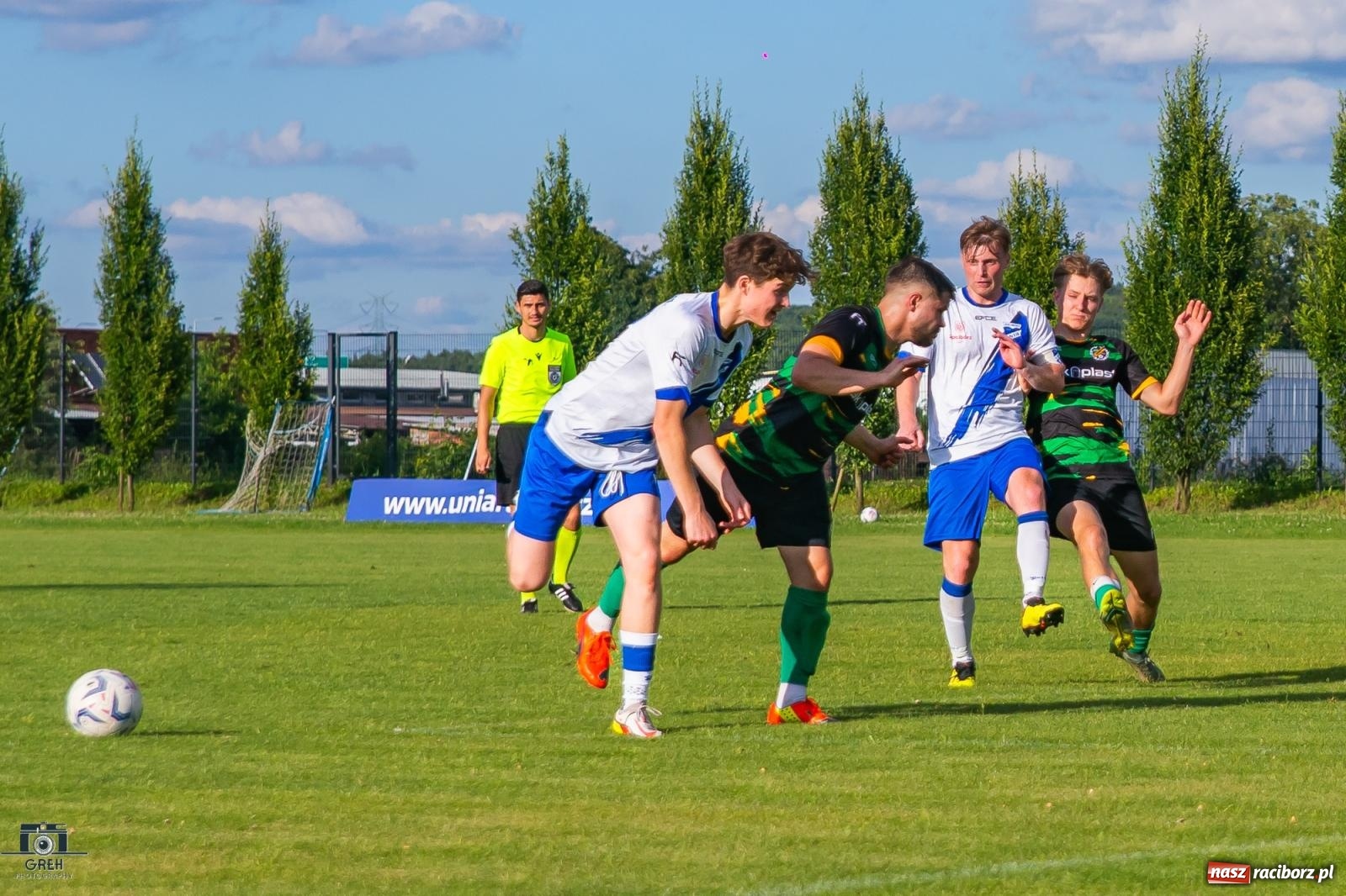 Zdjęcie w galerii na portalu naszraciborz.pl: Unia Racibórz kontra Naprzód Syrynia. Podział punktów na zakończenie sezonu [FOTO] wiadomości z regionu