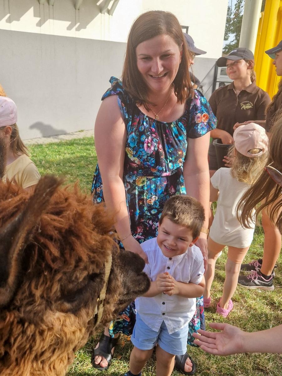 Zdjęcie w galerii na portalu naszraciborz.pl: Rodzinne świętowanie z alpakami i kucykami wiadomości z regionu