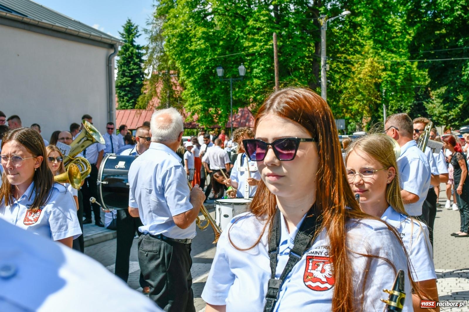 Zdjęcie w galerii na portalu naszraciborz.pl: Jest w orkiestrach dętych wielka siła. Parada w Tworkowie [FOTO i WIDEO] wiadomości z regionu