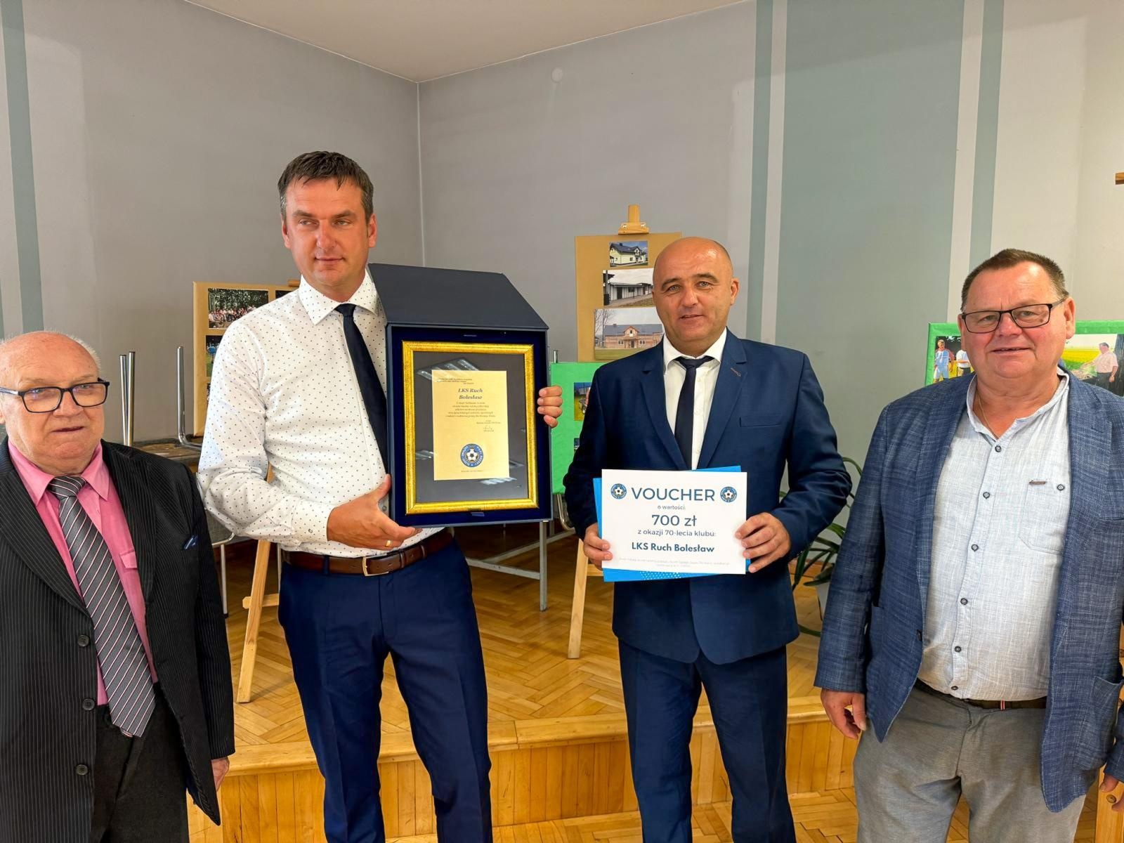 Zdjęcie w galerii na portalu naszraciborz.pl: LKS Ruch Bolesław ma już 70 lat [FOTO] wiadomości z regionu