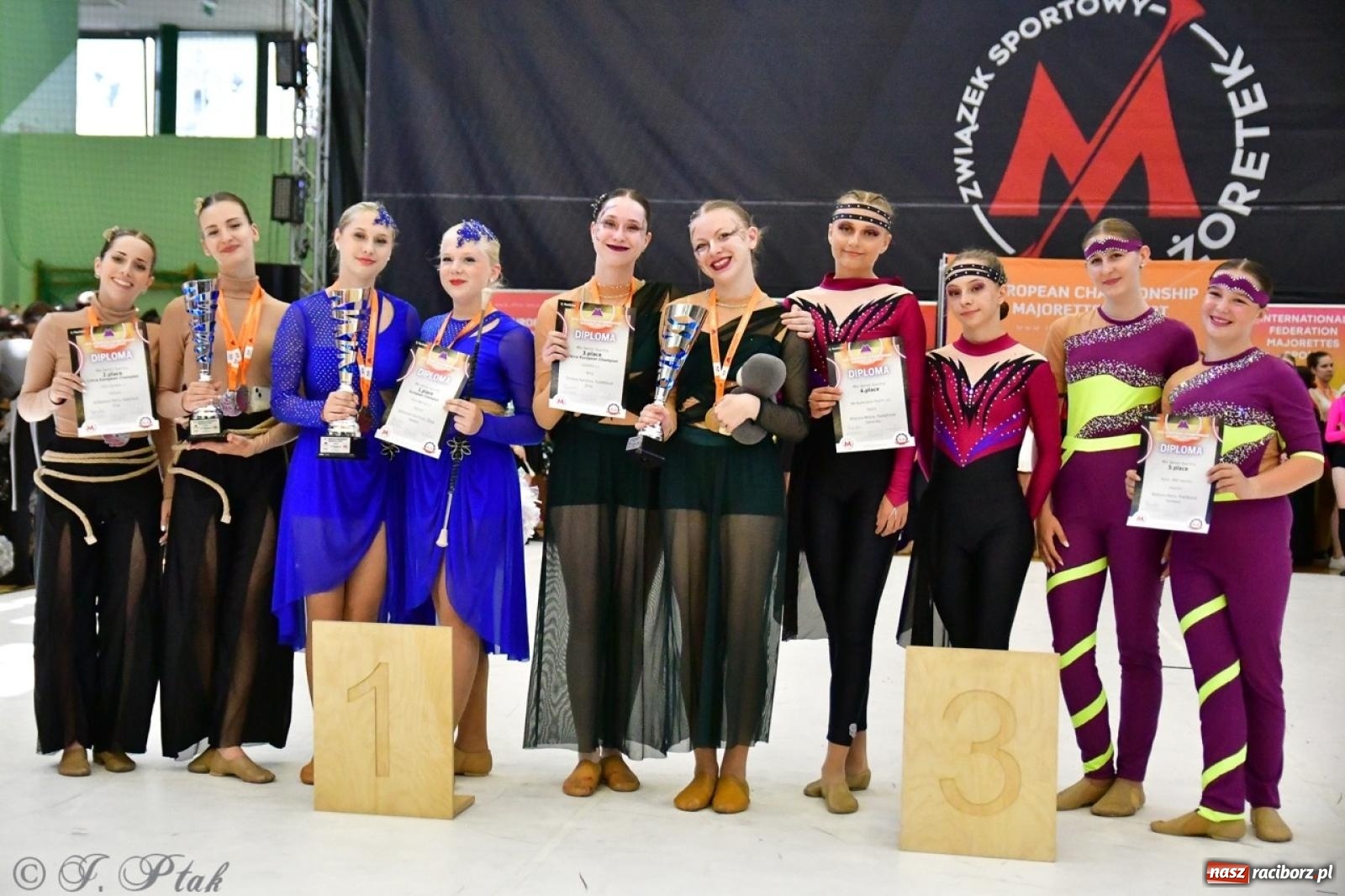 Zdjęcie w galerii na portalu naszraciborz.pl: Trzydniowe święto mażoretek w Raciborzu wiadomości z regionu