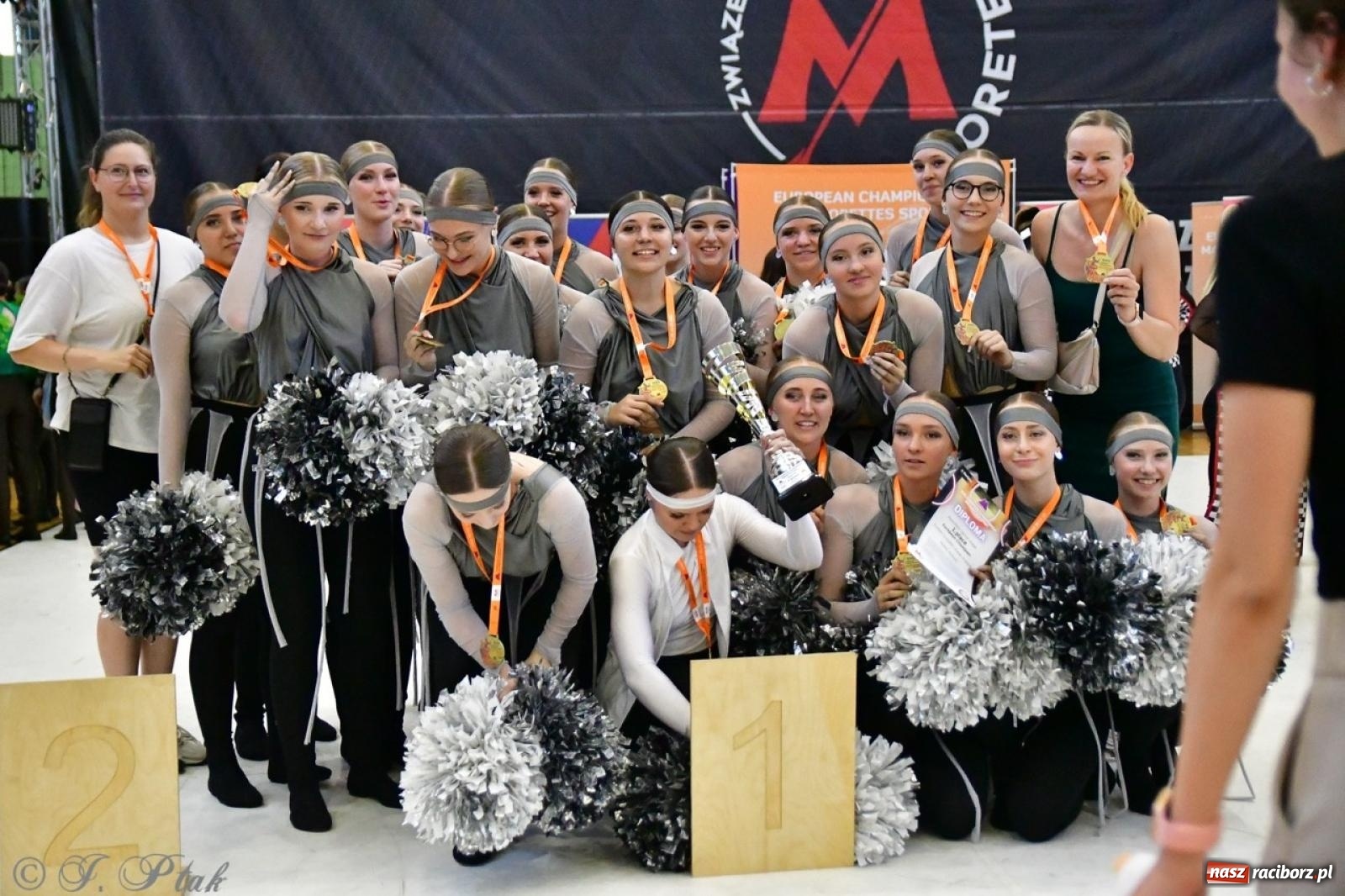 Zdjęcie w galerii na portalu naszraciborz.pl: Trzydniowe święto mażoretek w Raciborzu wiadomości z regionu