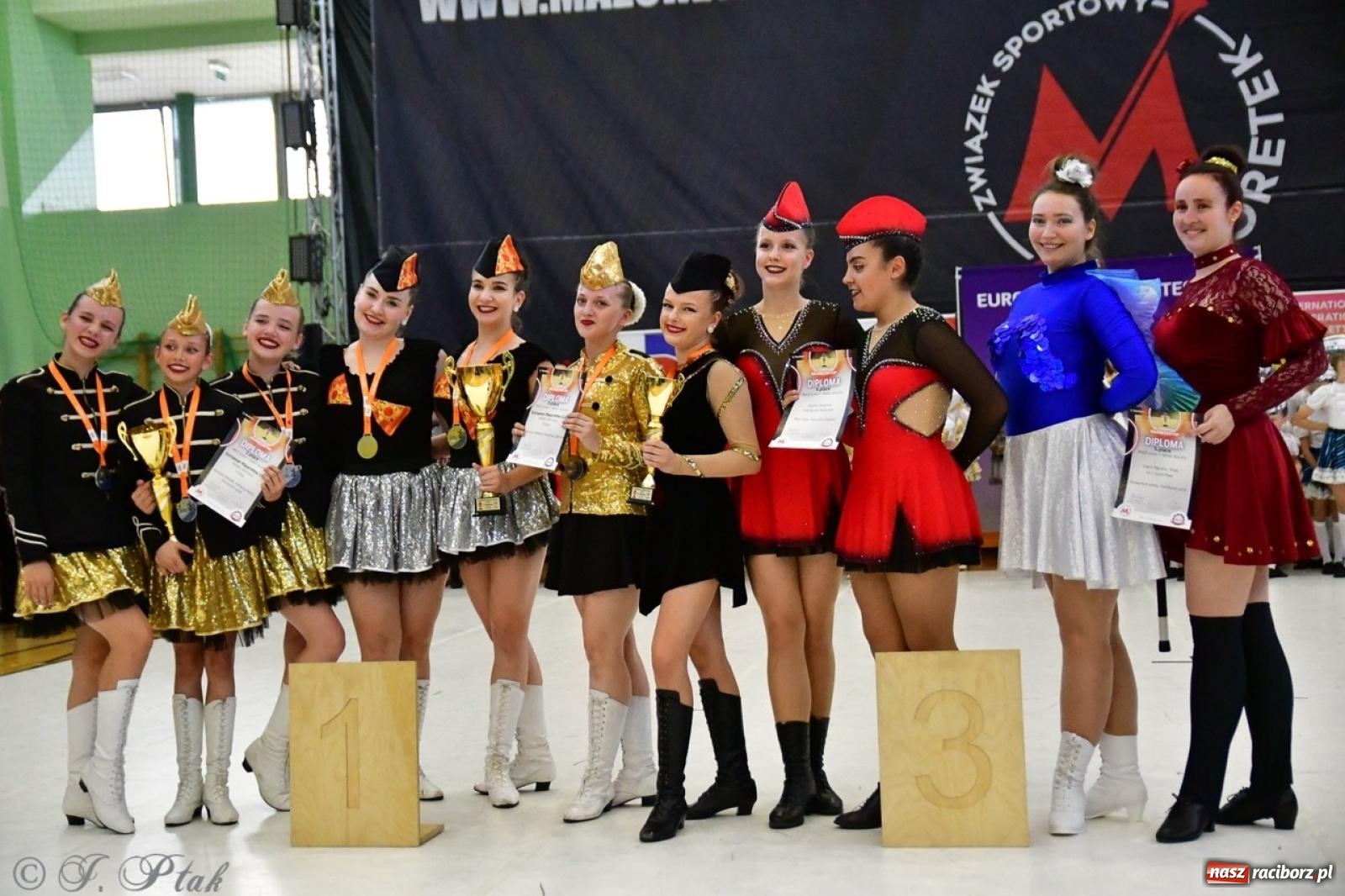 Zdjęcie w galerii na portalu naszraciborz.pl: Trzydniowe święto mażoretek w Raciborzu wiadomości z regionu