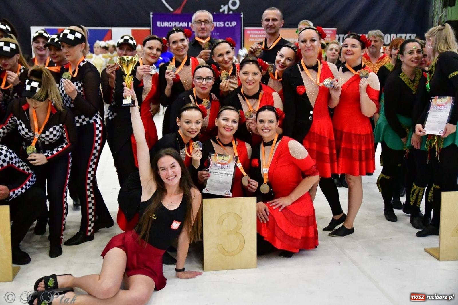 Zdjęcie w galerii na portalu naszraciborz.pl: Trzydniowe święto mażoretek w Raciborzu wiadomości z regionu