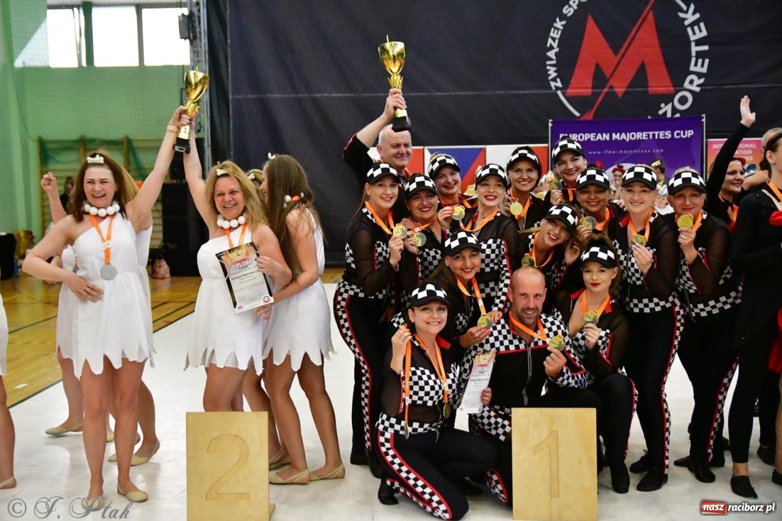 Zdjęcie w galerii na portalu naszraciborz.pl: Trzydniowe święto mażoretek w Raciborzu wiadomości z regionu