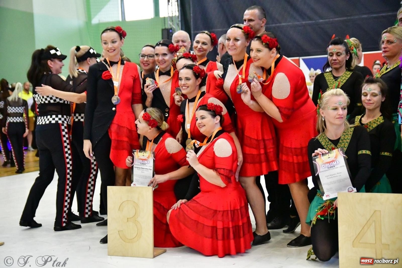 Zdjęcie w galerii na portalu naszraciborz.pl: Trzydniowe święto mażoretek w Raciborzu wiadomości z regionu