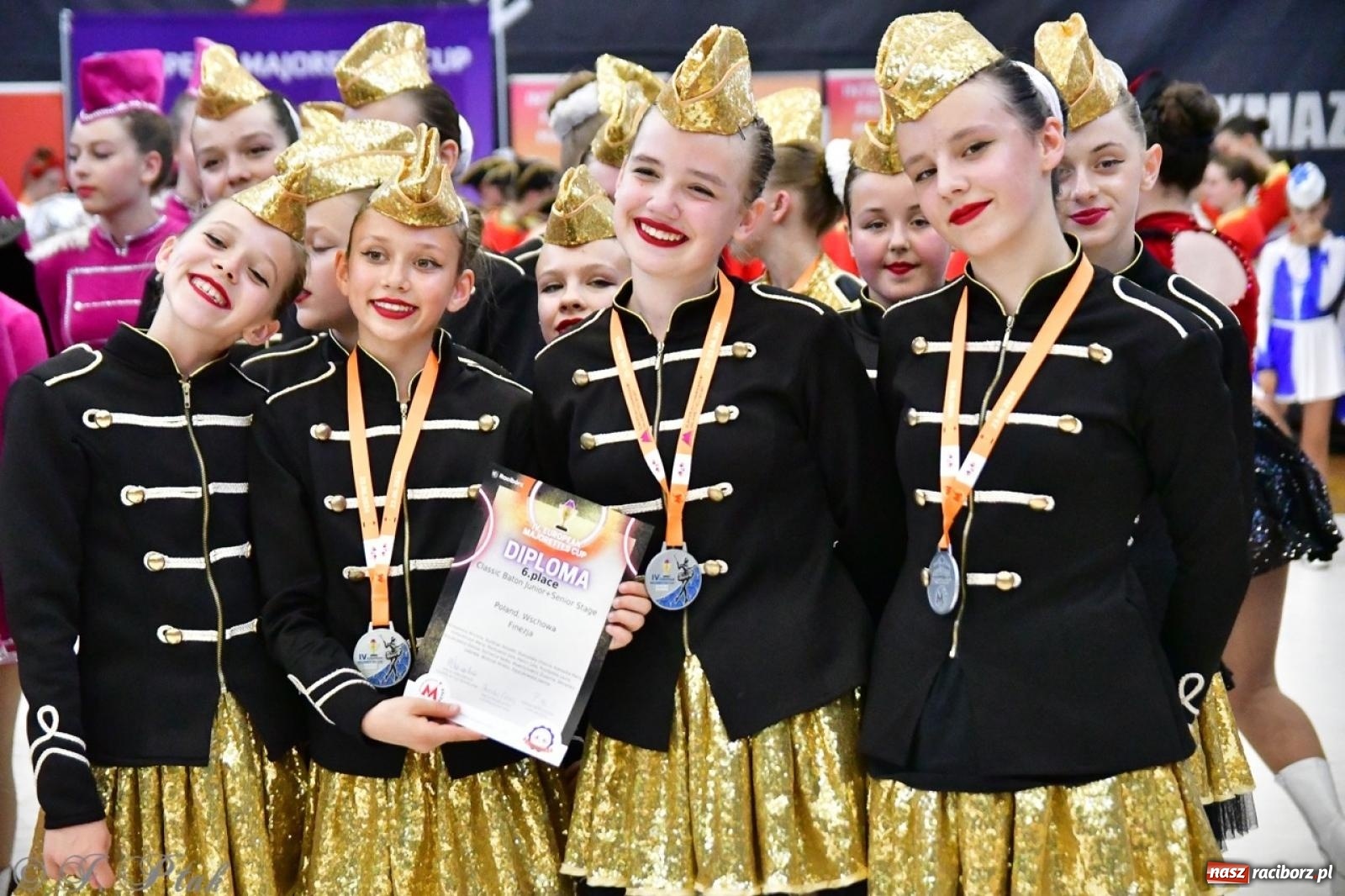 Zdjęcie w galerii na portalu naszraciborz.pl: Trzydniowe święto mażoretek w Raciborzu wiadomości z regionu