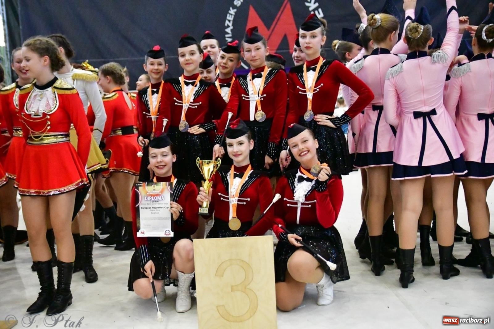 Zdjęcie w galerii na portalu naszraciborz.pl: Trzydniowe święto mażoretek w Raciborzu wiadomości z regionu