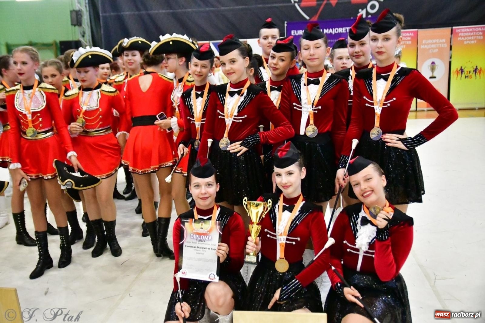 Zdjęcie w galerii na portalu naszraciborz.pl: Trzydniowe święto mażoretek w Raciborzu wiadomości z regionu