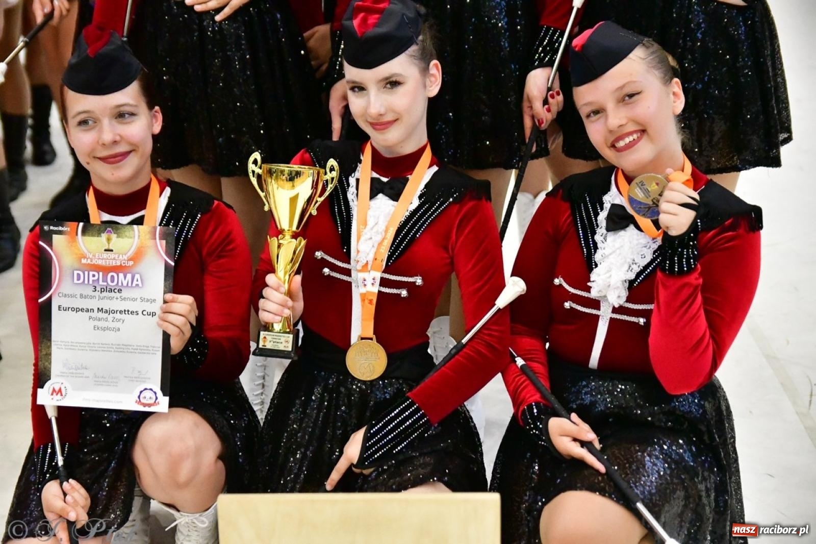 Zdjęcie w galerii na portalu naszraciborz.pl: Trzydniowe święto mażoretek w Raciborzu wiadomości z regionu
