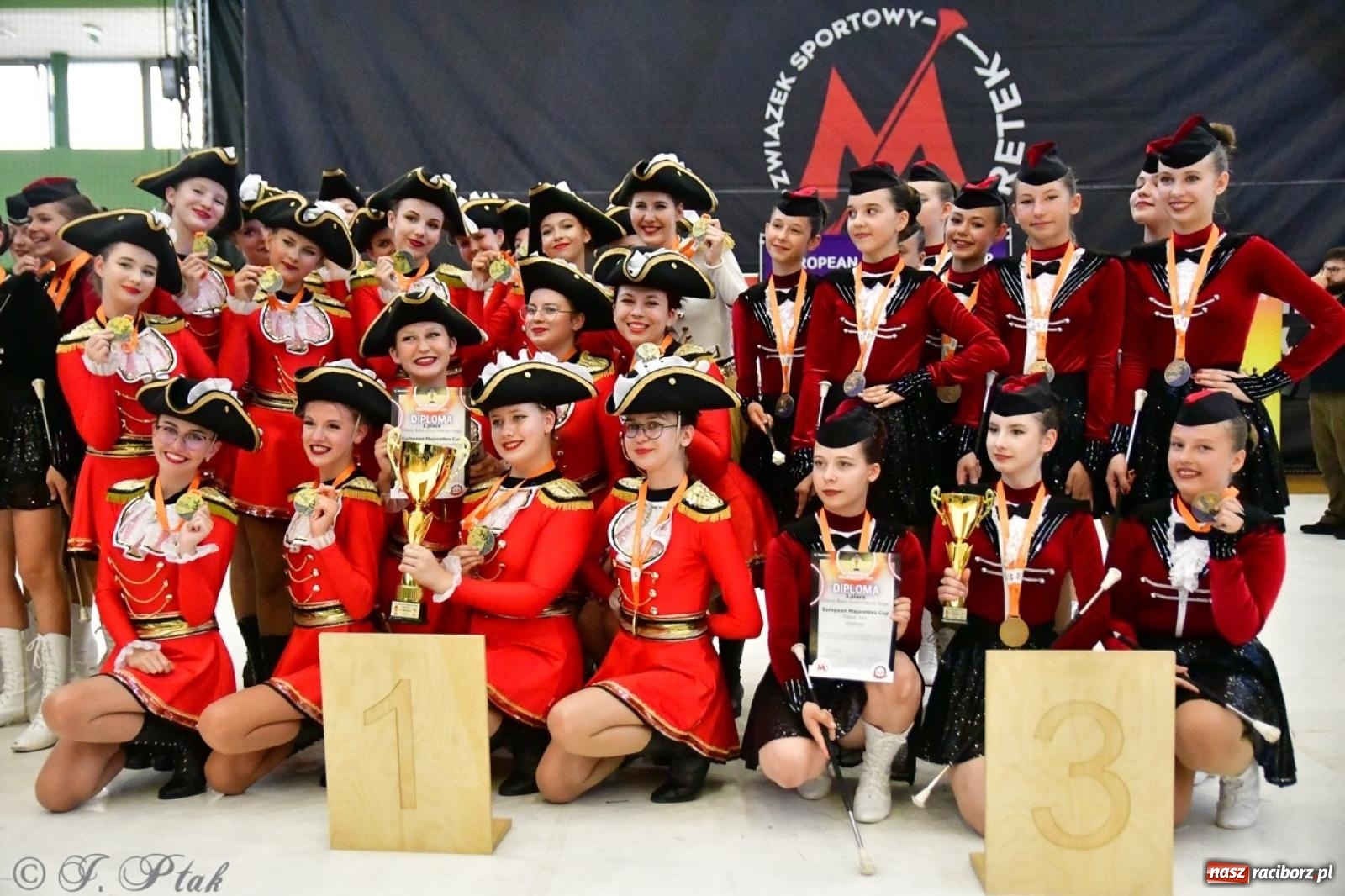 Zdjęcie w galerii na portalu naszraciborz.pl: Trzydniowe święto mażoretek w Raciborzu wiadomości z regionu