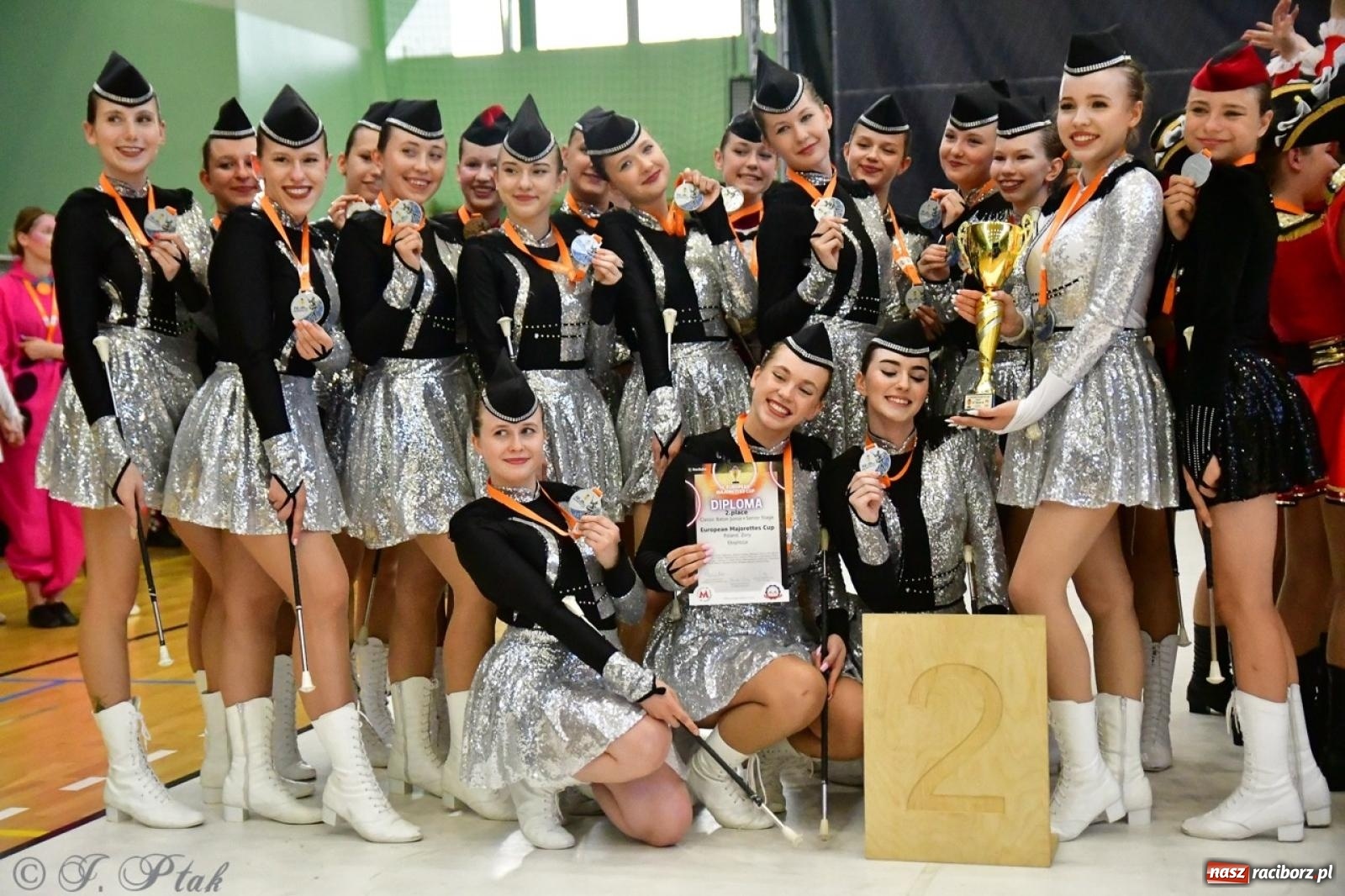 Zdjęcie w galerii na portalu naszraciborz.pl: Trzydniowe święto mażoretek w Raciborzu wiadomości z regionu