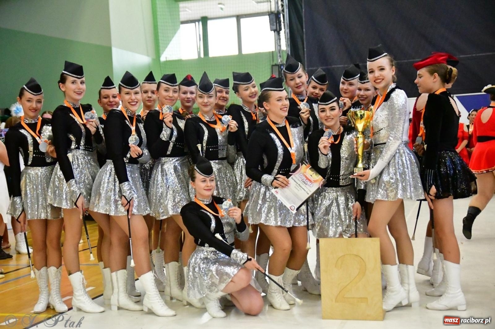 Zdjęcie w galerii na portalu naszraciborz.pl: Trzydniowe święto mażoretek w Raciborzu wiadomości z regionu