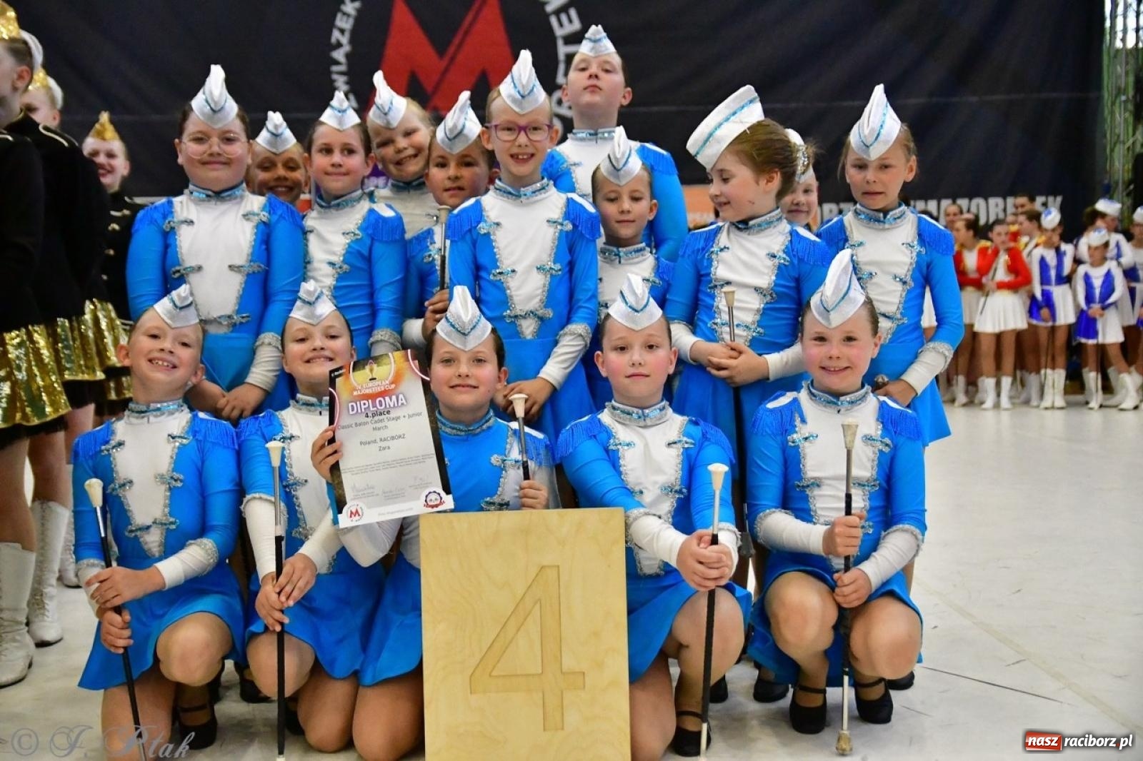 Zdjęcie w galerii na portalu naszraciborz.pl: Trzydniowe święto mażoretek w Raciborzu wiadomości z regionu