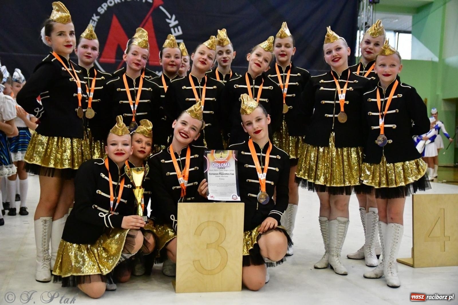Zdjęcie w galerii na portalu naszraciborz.pl: Trzydniowe święto mażoretek w Raciborzu wiadomości z regionu