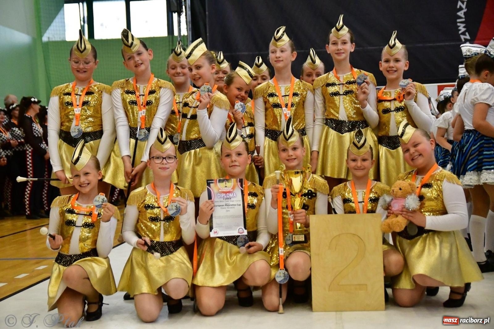 Zdjęcie w galerii na portalu naszraciborz.pl: Trzydniowe święto mażoretek w Raciborzu wiadomości z regionu
